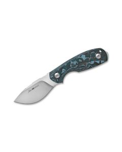 Viper Lille 1 Carbonfibre Arctic Storm Satin Elmax feststehendes Messer