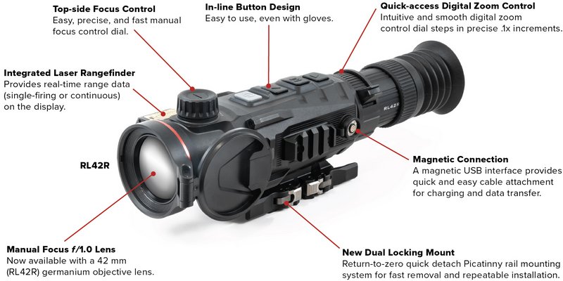 iRayUSA RL42 V2 LRF main features