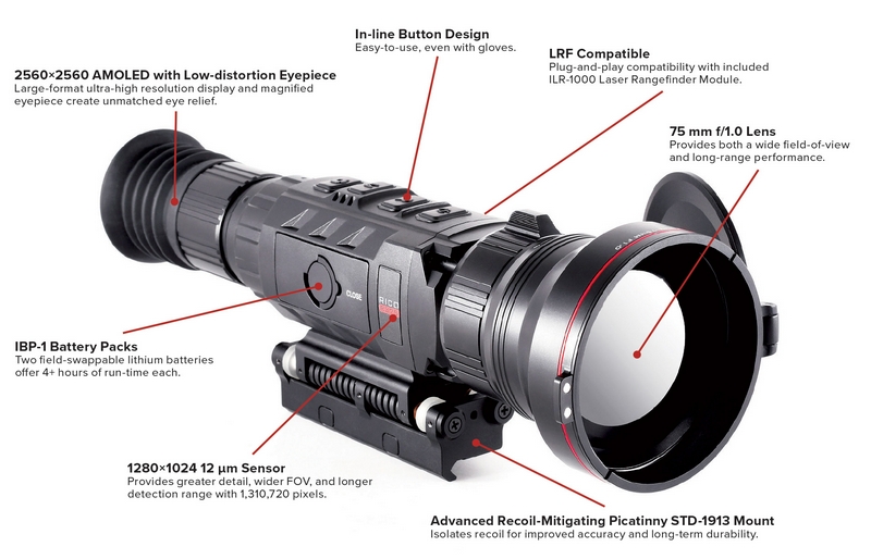 InfiRay RS75 main features